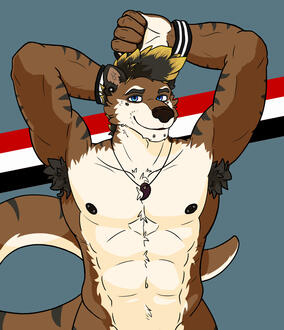 Half-body pin up
